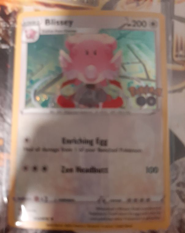 2022 Pokémon TCG Pokemon GO #052 Blissey — front