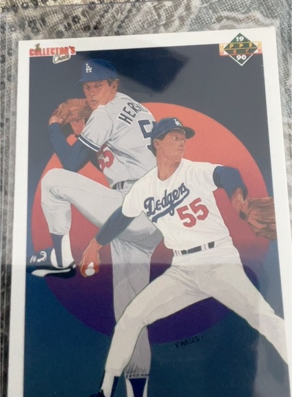 1990 Upper Deck #10 Orel Hershiser — front