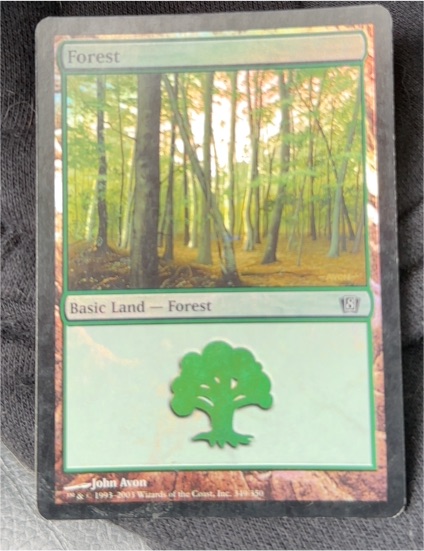 2010 Magic: The Gathering M10 #247 Forest — front