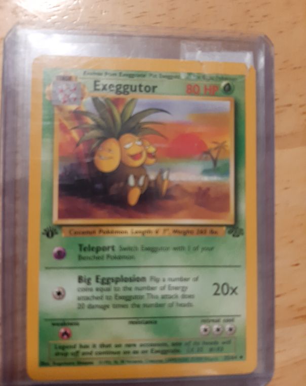 1999 Pokémon Jungle #35 Exeggutor — front