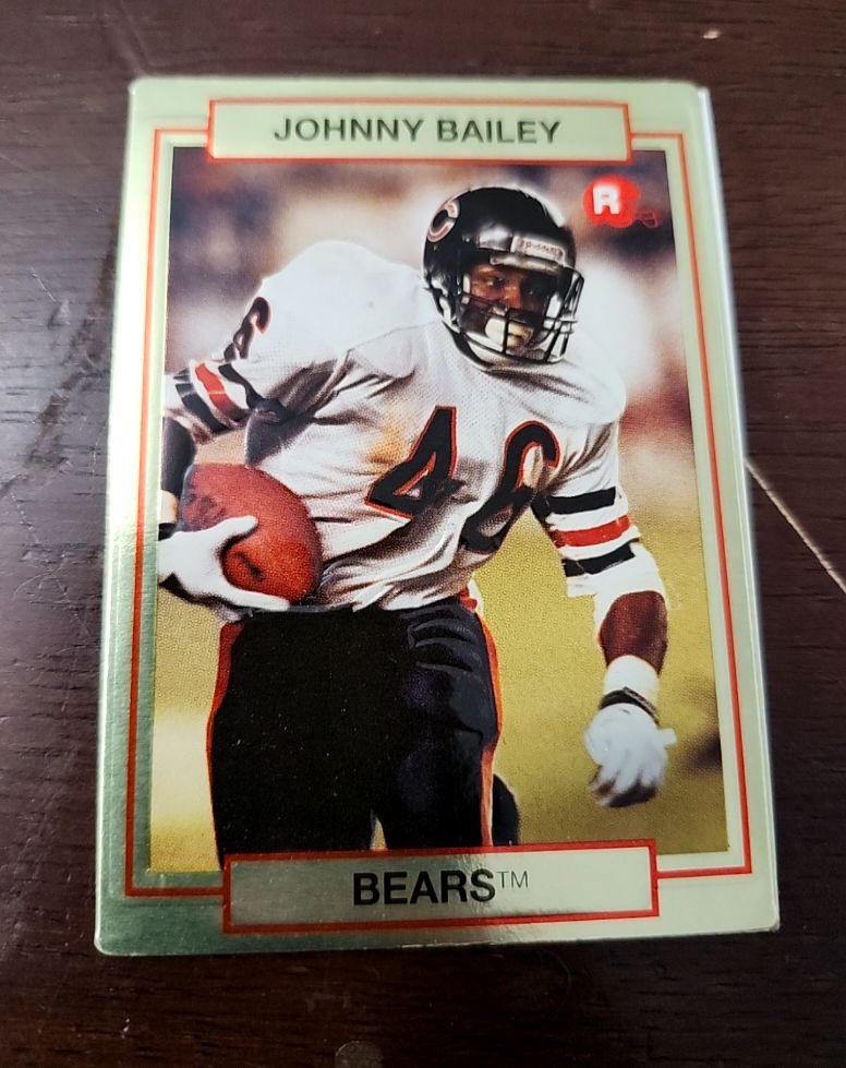 1990 Action Packed #R Johnny Bailey — front