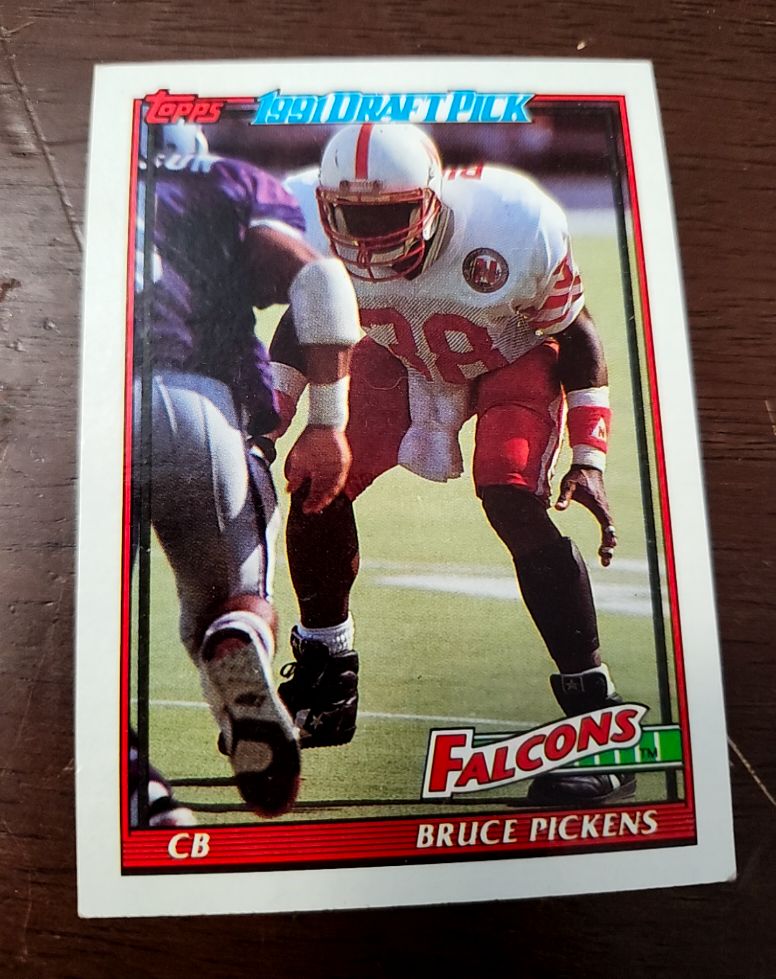 1991 Topps #567 Bruce Pickens — front