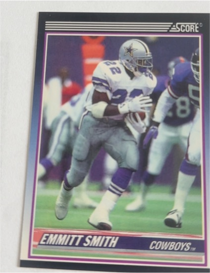 1990 Score Supplemental #101T Emmitt Smith — front