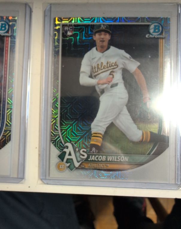 2025 Bowman Chrome #9 Jacob Wilson — front