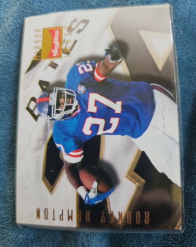 1995 SkyBox Premium #157 Rodney Hampton — front