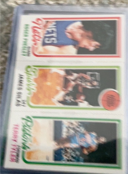 1980-81 Topps #56 / 81 / 132 Kareem Abdul-Jabbar / Mike Mitchell / Terry Tyler — front
