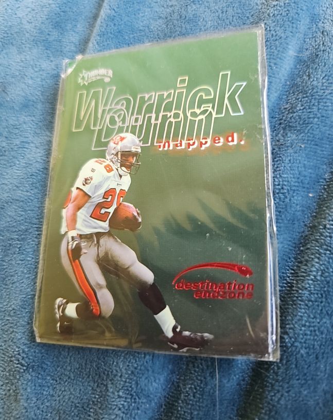 1998 SkyBox Thunder Destination Endzone #5DE Warrick Dunn — front