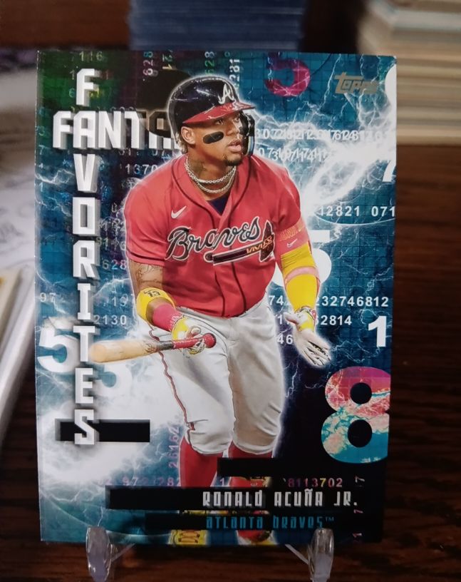 2024 Topps Series 2 Fantasy Favorites #FF-4 Ronald Acuña Jr. — front
