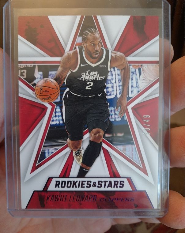 2020-21 Panini Chronicles Rookies & Stars #675 Kawhi Leonard — front