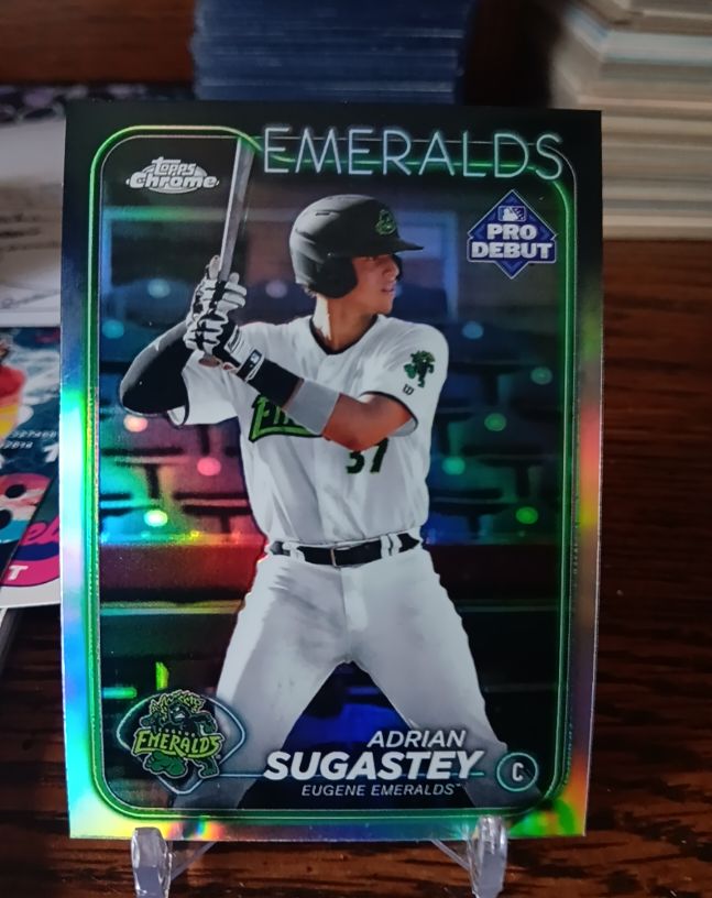 2024 Topps Pro Debut Chrome #PDC-45 Adrian Sugastey — front