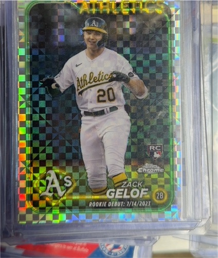 2024 Topps Chrome Update #USC40 Zack Gelof — front