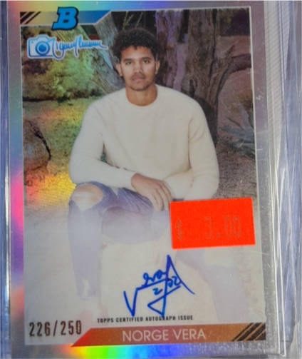 2023 Bowman's Best #92RJ-4 Norge Vera 1992 Bowman by Randy Johnson — front