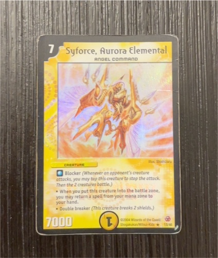 2004 Duel Masters #15/46 Syforce, Aurora Elemental — front