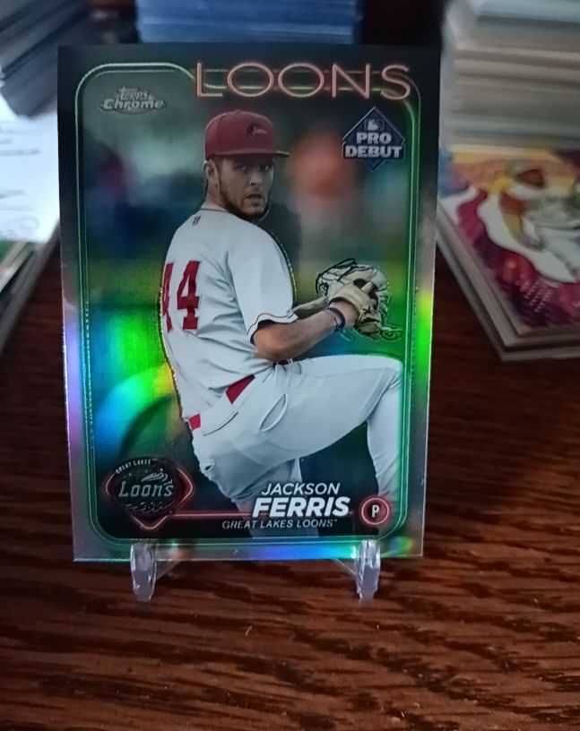 2024 Topps Pro Debut Chrome #PDC-109 Jackson Ferris — front