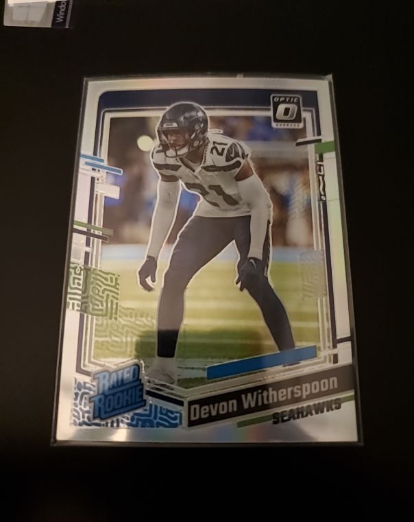 2023 Panini Donruss Optic #292 Devon Witherspoon Rated Rookie — front