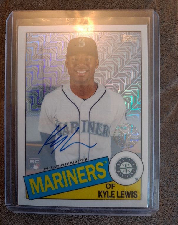 2020 Topps 1985 Topps Silver Pack Chrome #85C-39 Kyle Lewis — front