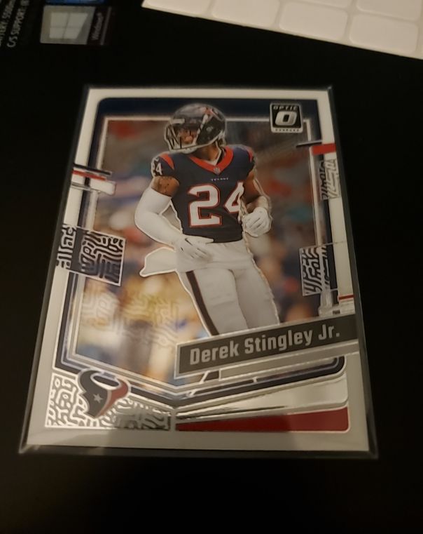 2023 Panini Donruss Optic #72 Derek Stingley Jr. — front
