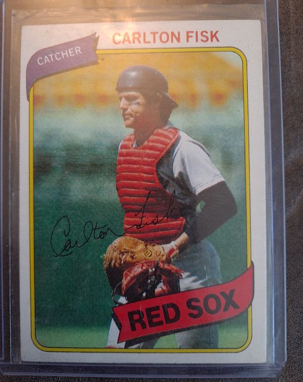 1980 Topps #40 Carlton Fisk — front