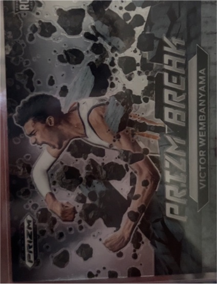 2023 Panini Prizm Draft Picks Prizm Break #1 Victor Wembanyama — front