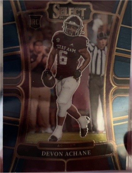 2023 Panini Select Draft Picks #20 Devon Achane — front