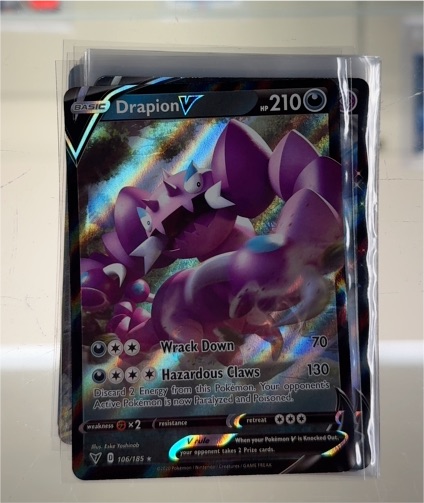 2020 Pokémon Vivid Voltage #106 Drapion V — front