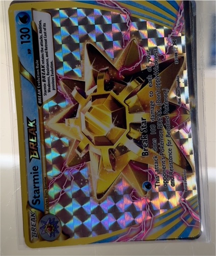 2016 Pokémon XY Evolutions #32 Starmie BREAK — front