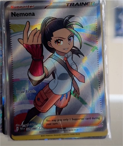 2024 Pokémon Scarlet & Violet: Paldean Fates #229 Nemona — front