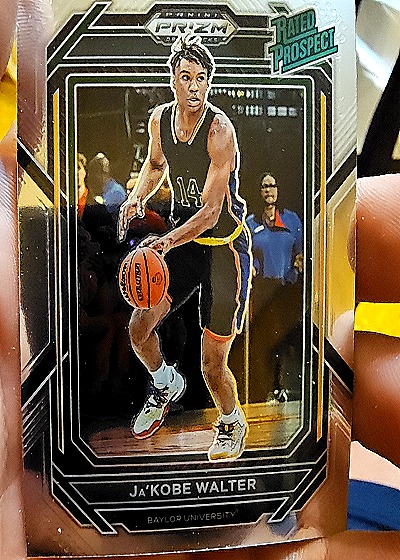 2023 Panini Prizm Draft Picks Rated Prospect Ja'Kobe Walter — front