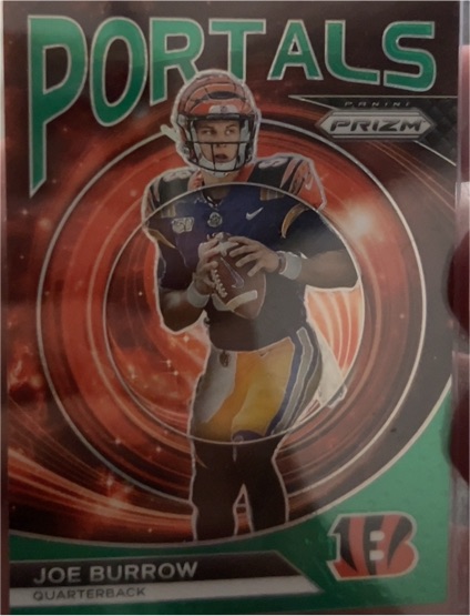 2023 Panini Prizm Portals #PO-3 Joe Burrow — front