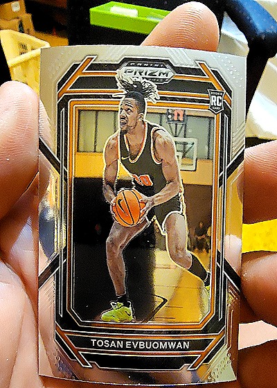 2023 Panini Prizm Draft Picks #11 Tosan Evbuomwan — front