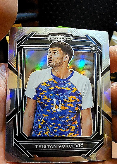 2023 Panini Prizm Draft Picks #38 Tristan Vukčević — front