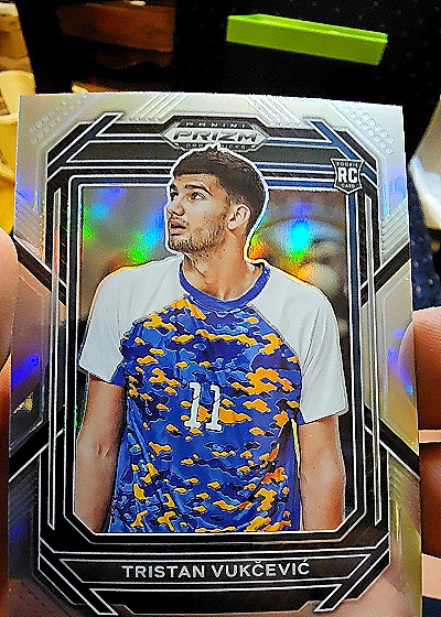 2023 Panini Prizm Draft Picks #38 Tristan Vukcevic — front
