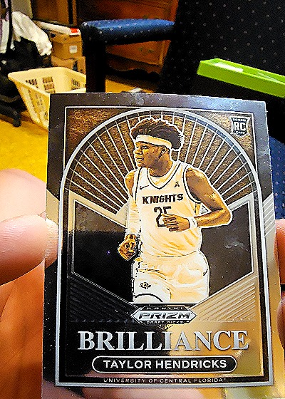 2023 Panini Prizm Draft Picks Brilliance Taylor Hendricks — front