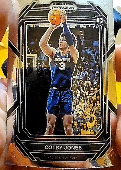 2023-24 Panini Prizm Draft Picks #9 Colby Jones — front