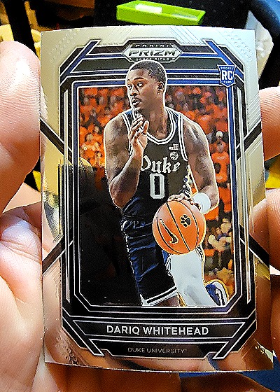 2023 Panini Prizm Draft Picks #25 Dariq Whitehead — front