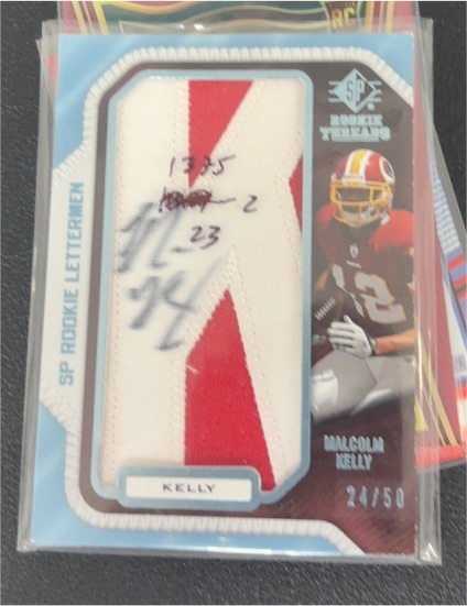 2008 Upper Deck SP Rookie Threads #24 Malcolm Kelly — front