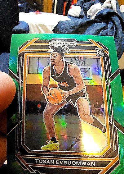 2023-24 Panini Prizm Draft Picks #11 Tosan Evbuomwan — front