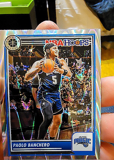 2023-24 Panini NBA Hoops Premium Stock #5 Paolo Banchero — front