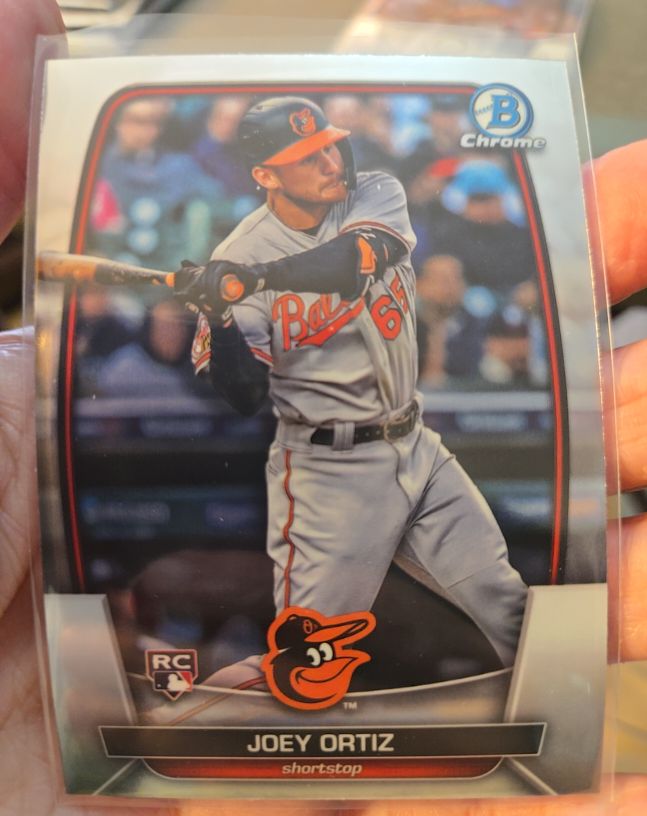 2023 Bowman Chrome #86 Joey Ortiz — front