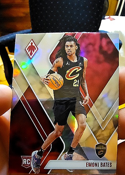 2021 Panini Mosaic #21 Emoni Bates — front