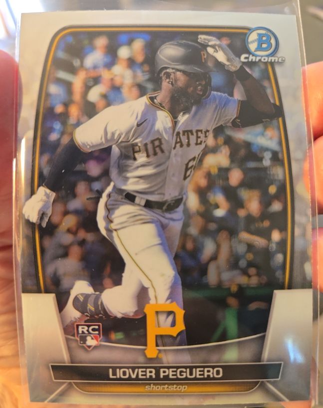 2023 Bowman Chrome #72 Liover Peguero — front