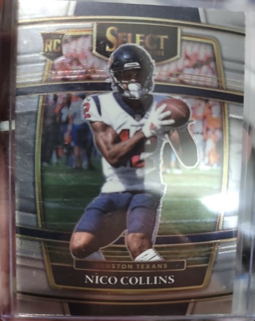 2021 Panini Select Concourse #69 Nico Collins Rookie — front