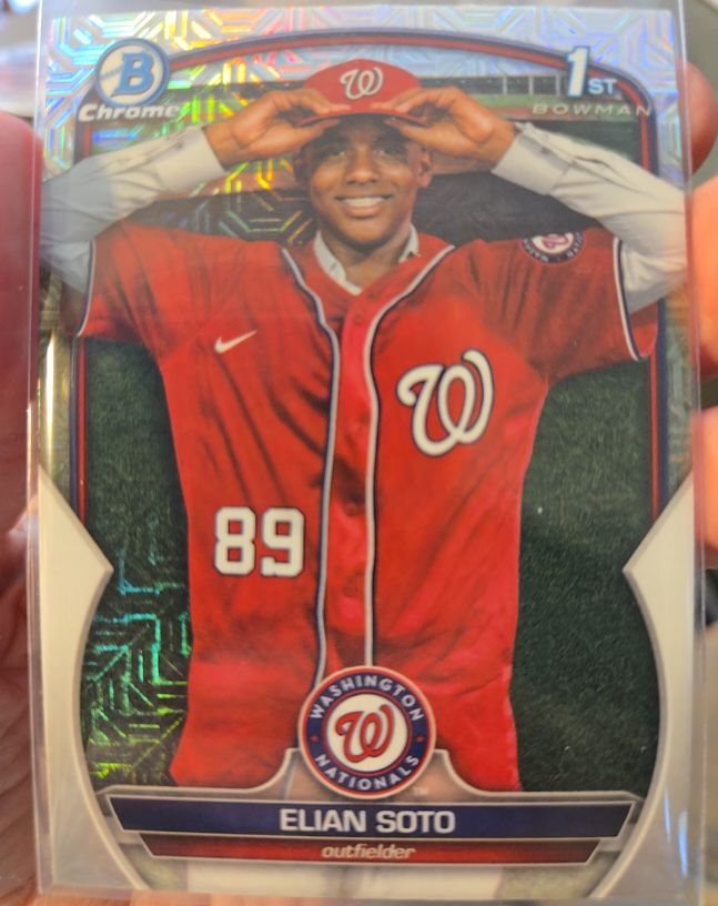 2023 Bowman Chrome #BCP-177 Elian Soto — front