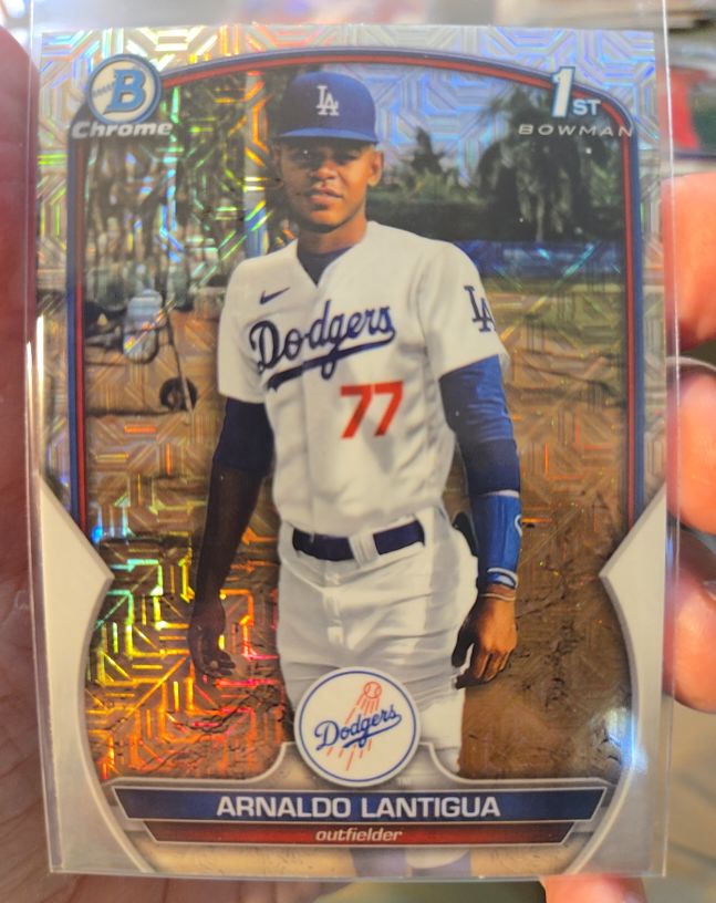 2023 Bowman Chrome #BCP-242 Arnaldo Lantigua — front