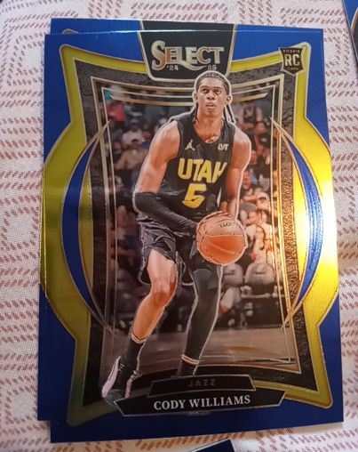2024-25 Panini Select #71 Cody Williams — front