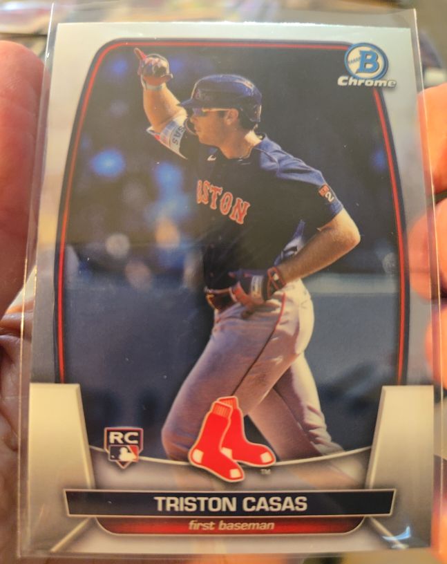 2023 Bowman Chrome #32 Triston Casas — front