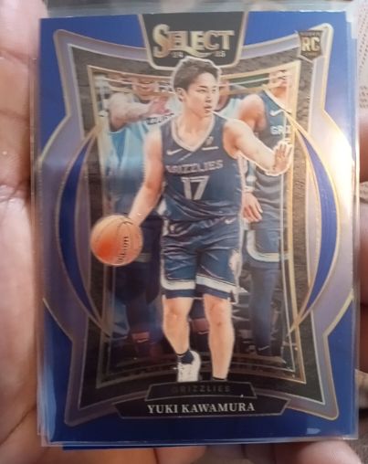 2024-25 Panini Select #76 Yuki Kawamura — front