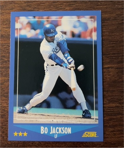 1988 Score #180 Bo Jackson — front