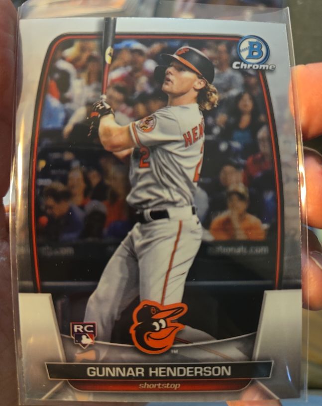 2023 Bowman Chrome #10 Gunnar Henderson — front