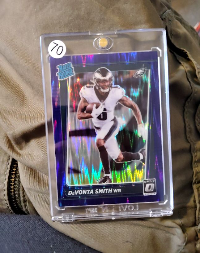 2021 Panini Donruss Optic #205 DeVonta Smith — front